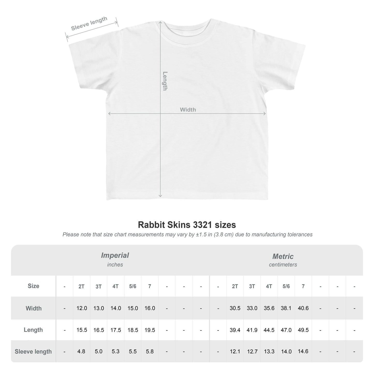 ZIPITY ZAP The Beansy Lightning Bolt Toddler Tee